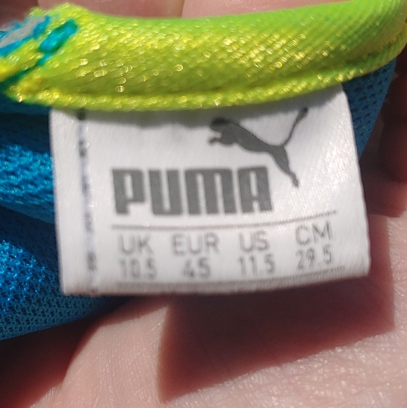 Puma Evostreet Soccer Atomic Blue Men Size 11.5 - Picture 5 of 5